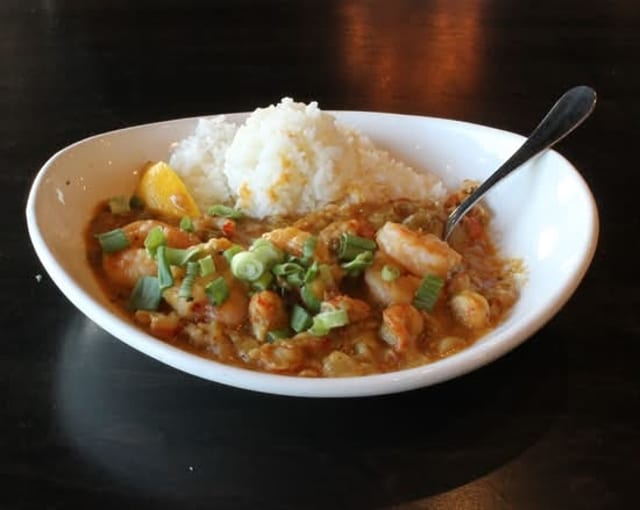 Pan Shrimp & Crawfish Etouffee.