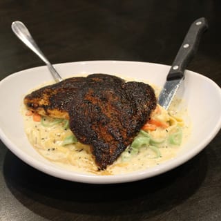 Blackened Chicken Fettuccine